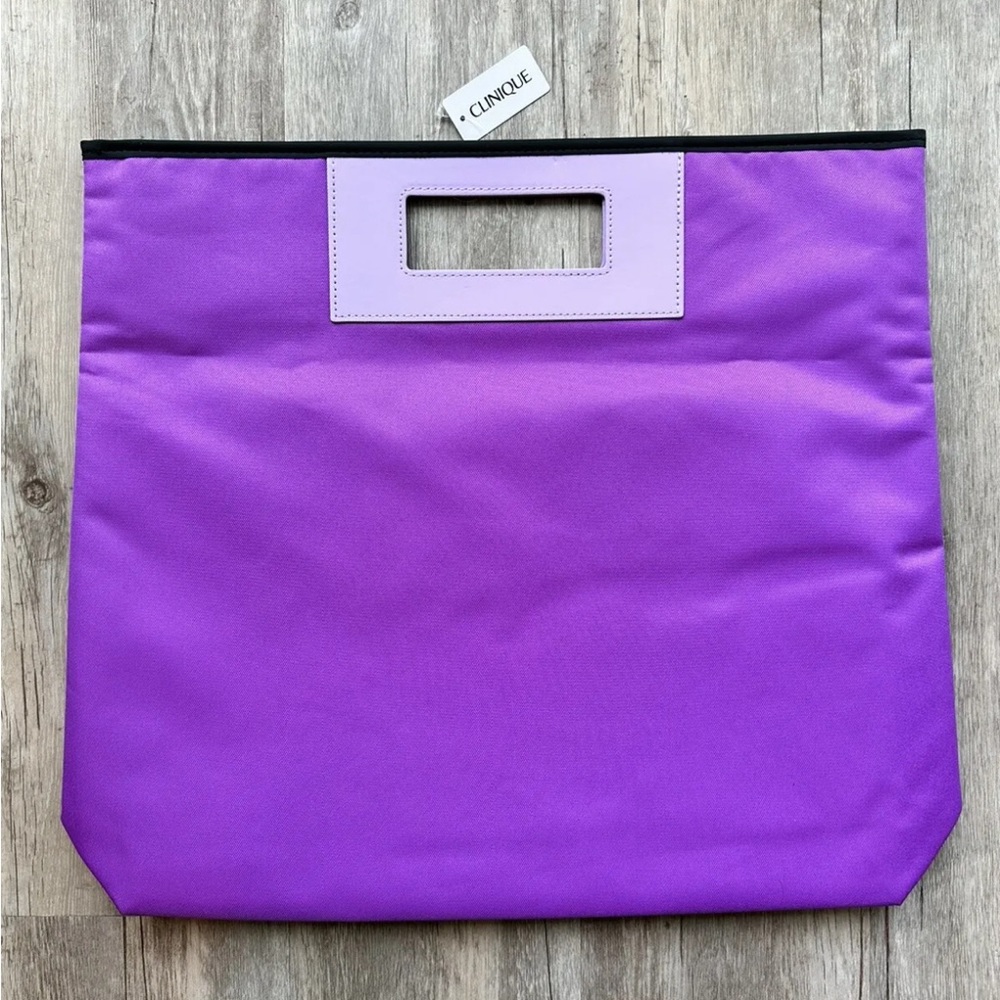 Lavender Clinique Shopping Tote - Medium Sized Tote